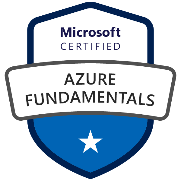 Microsoft Certified: Azure Fundamentals Badge