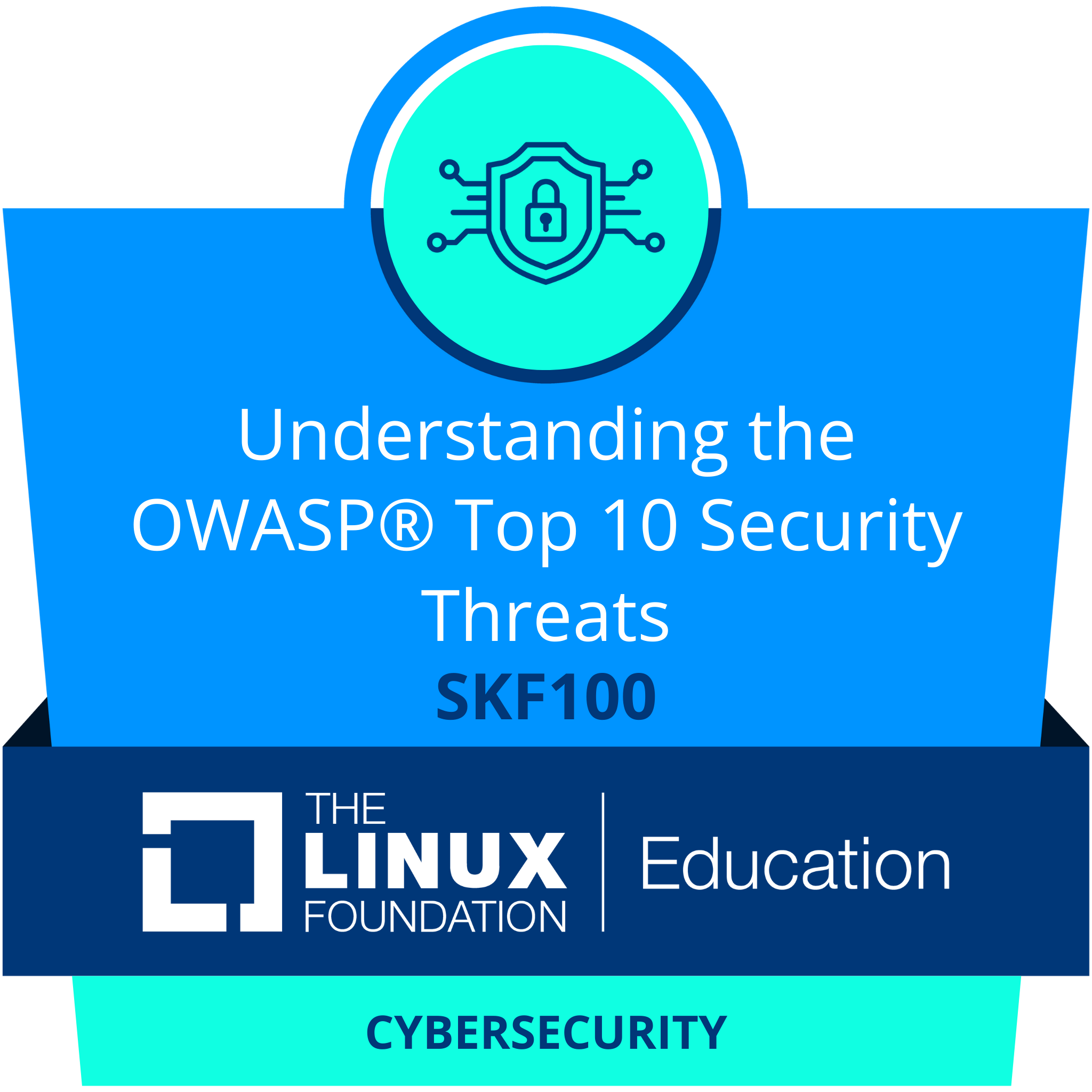 SKF100: Understanding the OWASP® Top 10 Security Threats Badge